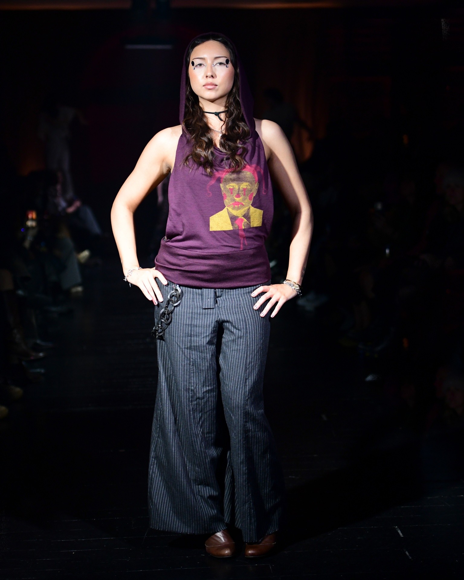 top and skirt garment photo